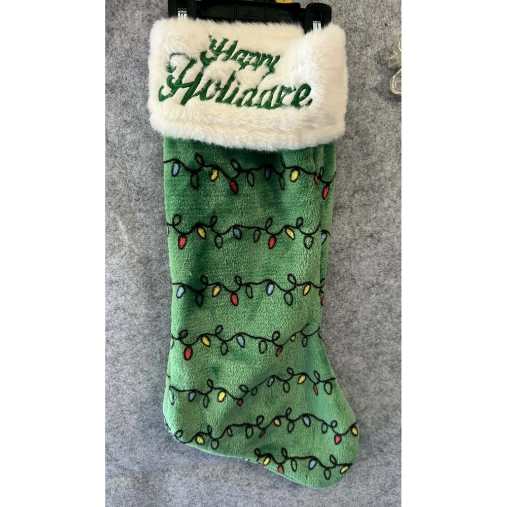 Snoop Dogg 18" Happy Holidaze Stocking Christmas Snoop On The Stoop NWT Lights